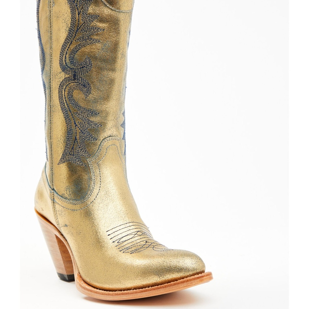 Shyanne Gold Cowboy Boots - Picture 2 of 5